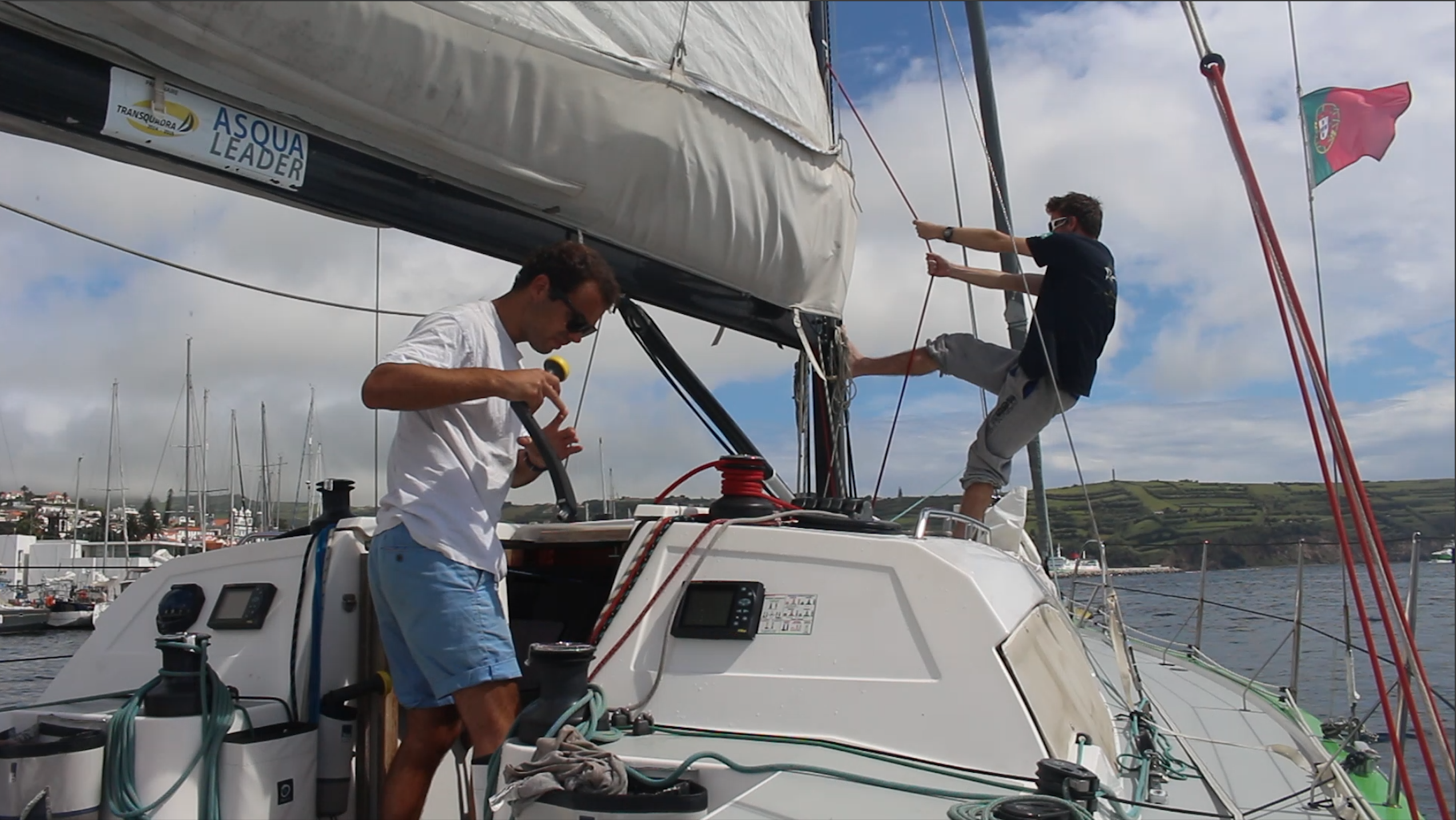 Traversée de l'Atlantique en voilier